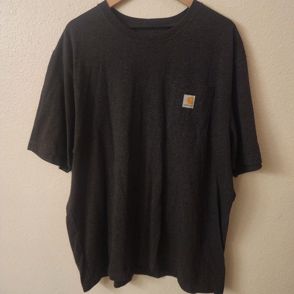Carhartt Heathered Gray Loose Fit Shirt Mens XL